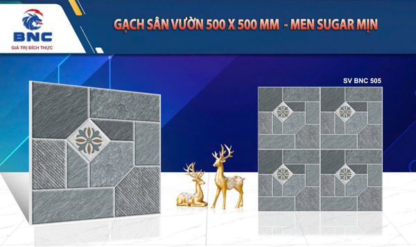Gạch 50x50mm men sugar mịn , BNC505
